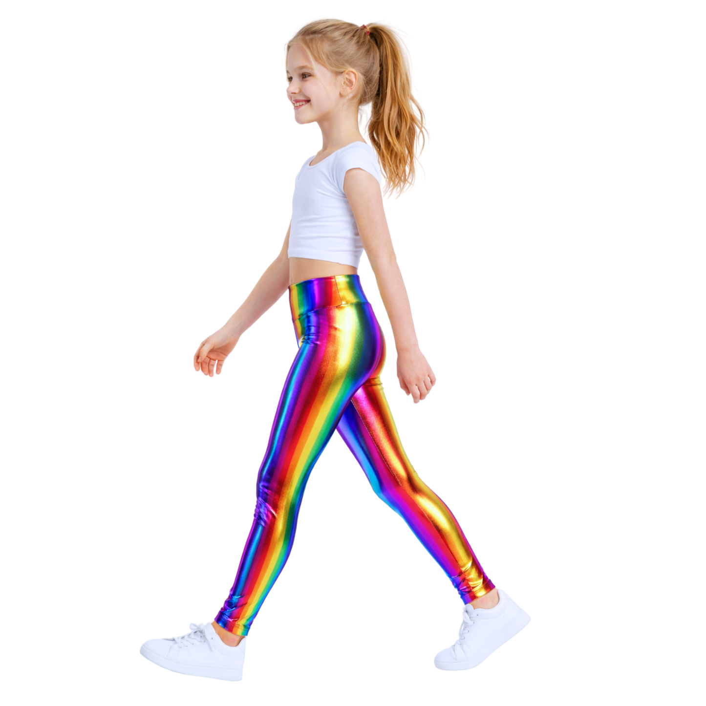 Kids Highwaist metallic Leggings