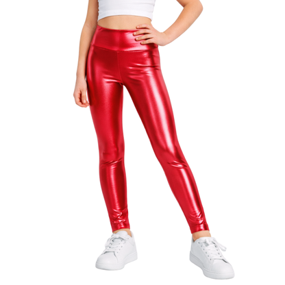 Kids Highwaist metallic Leggings