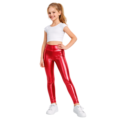Kids Highwaist metallic Leggings