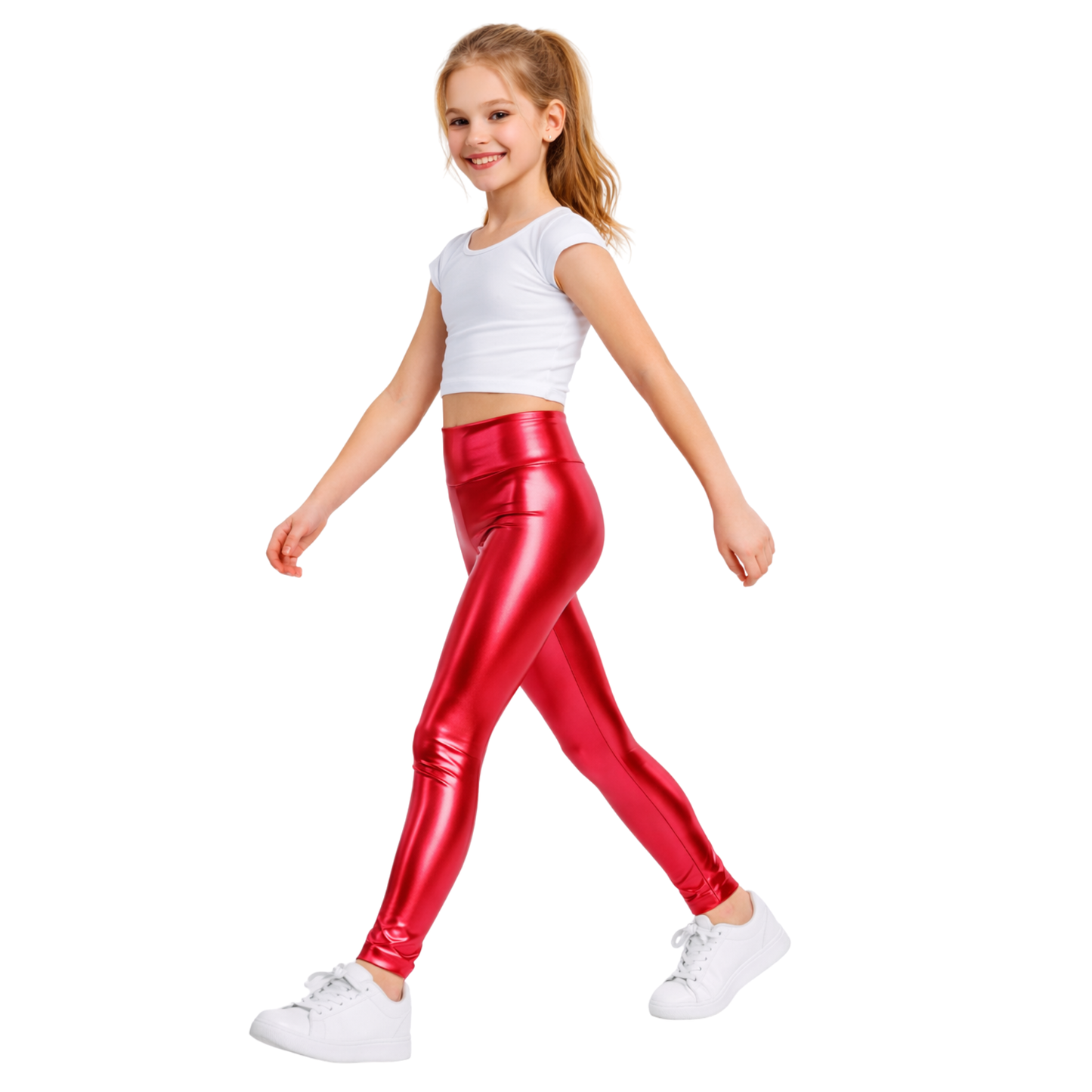 Kids Highwaist metallic Leggings