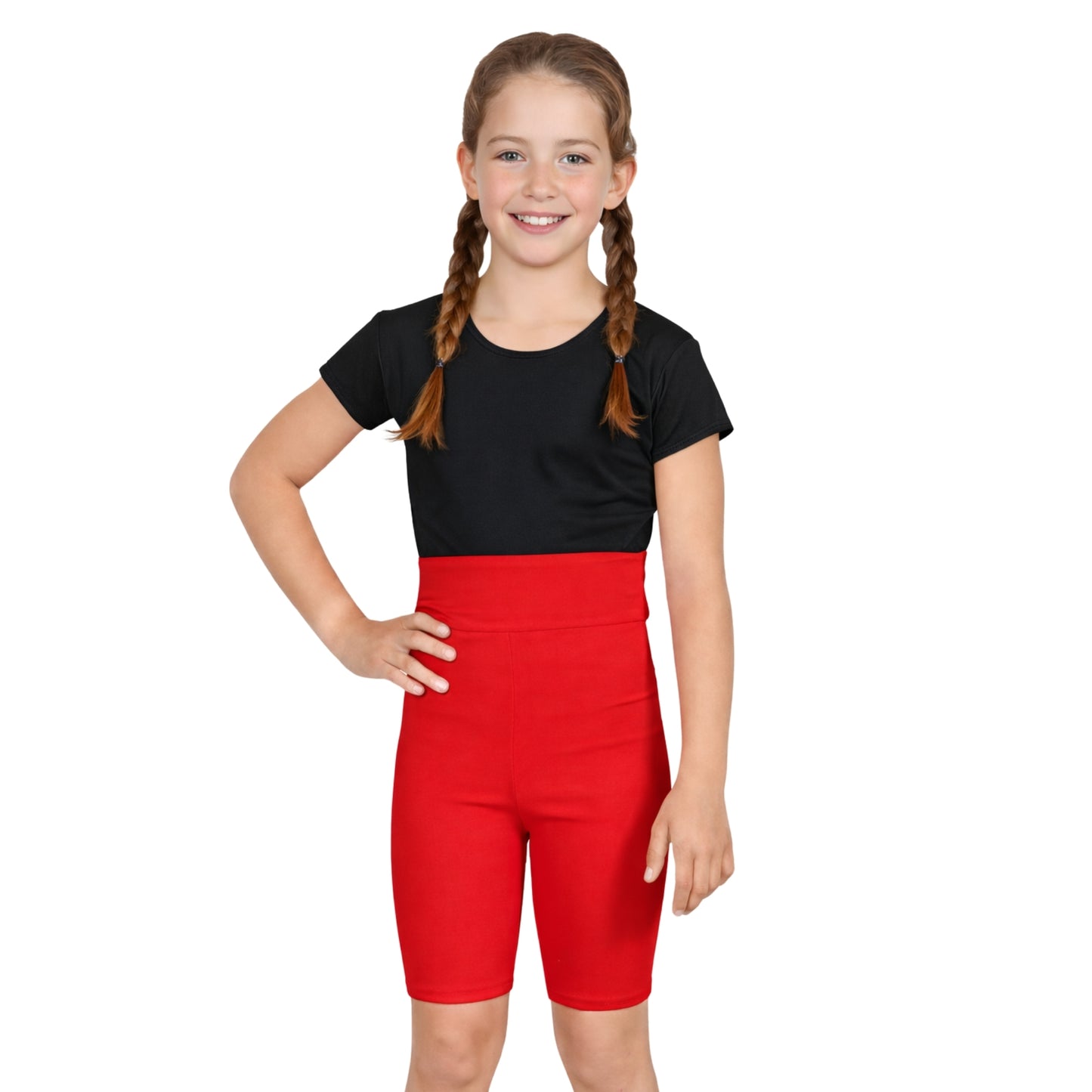 Kids High waist Cycling Shorts