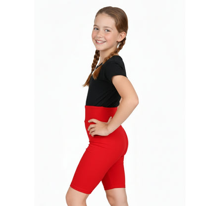 Kids High waist Cycling Shorts
