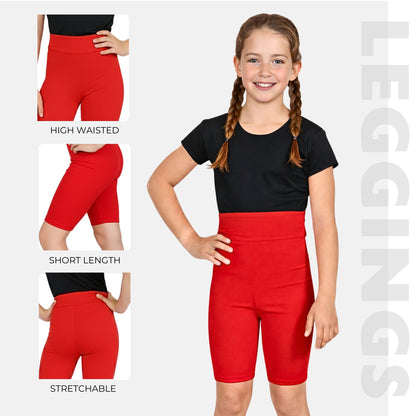 Kids High waist Cycling Shorts