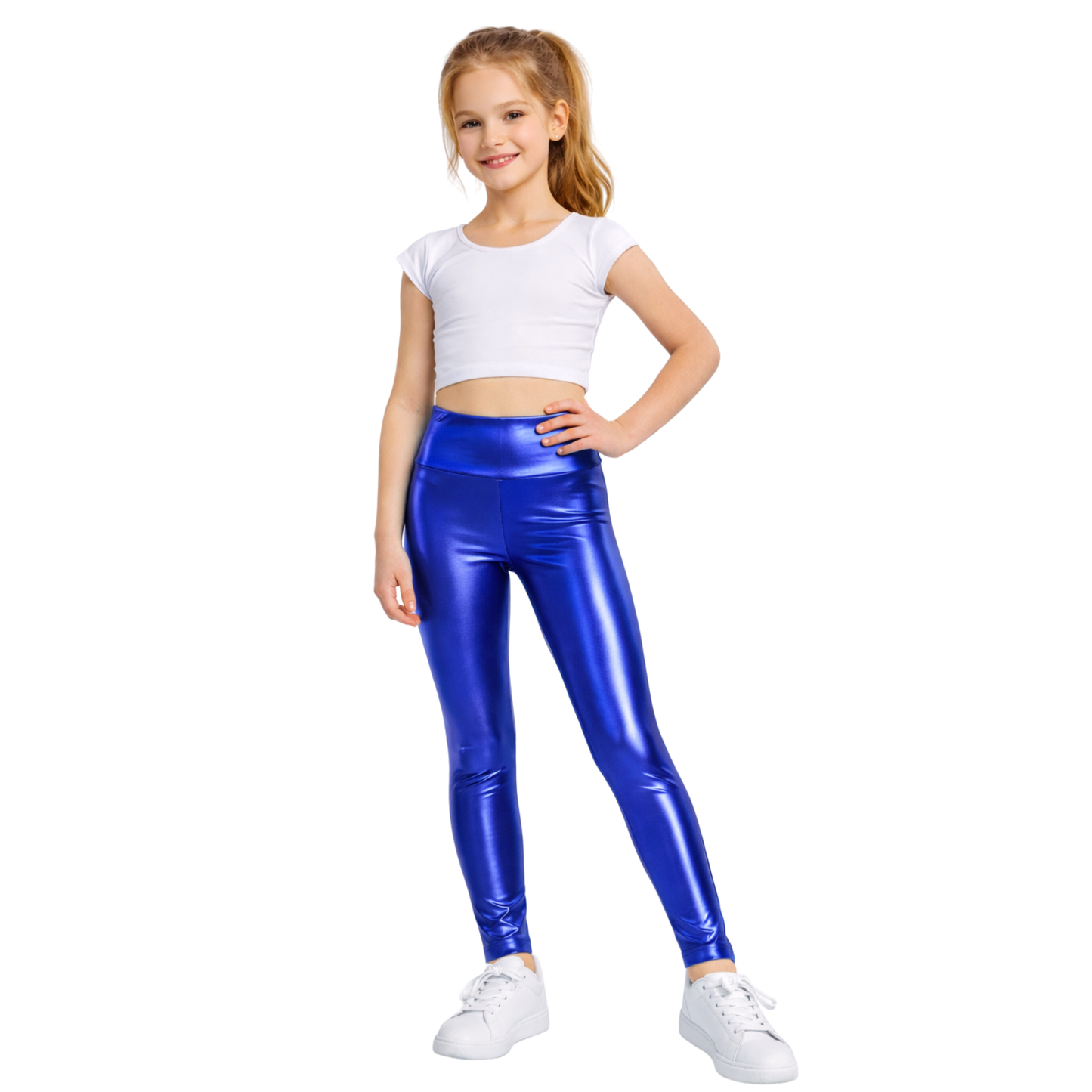 Kids Highwaist metallic Leggings