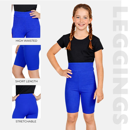 Kids High waist Cycling Shorts