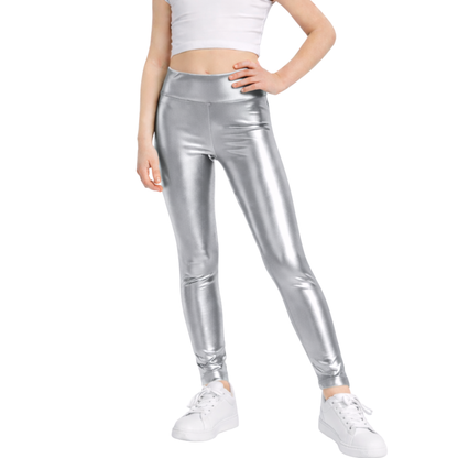 Kids Highwaist metallic Leggings