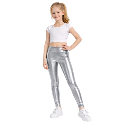 Kids Highwaist metallic Leggings