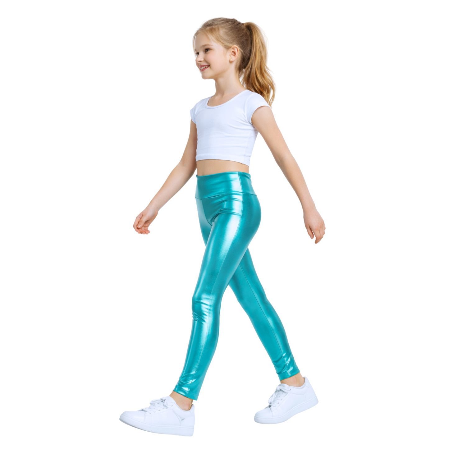 Kids Highwaist metallic Leggings