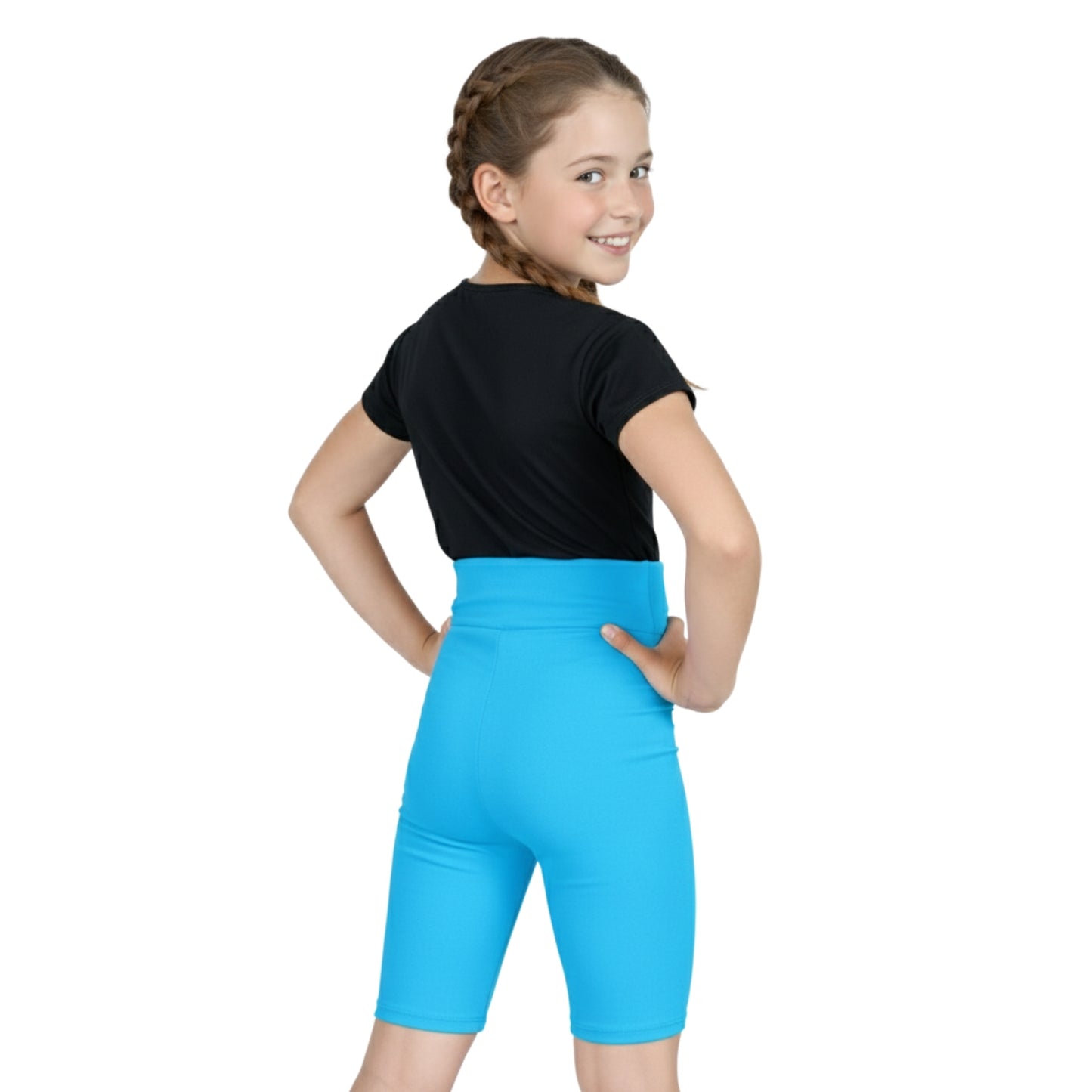 Kids High waist Cycling Shorts