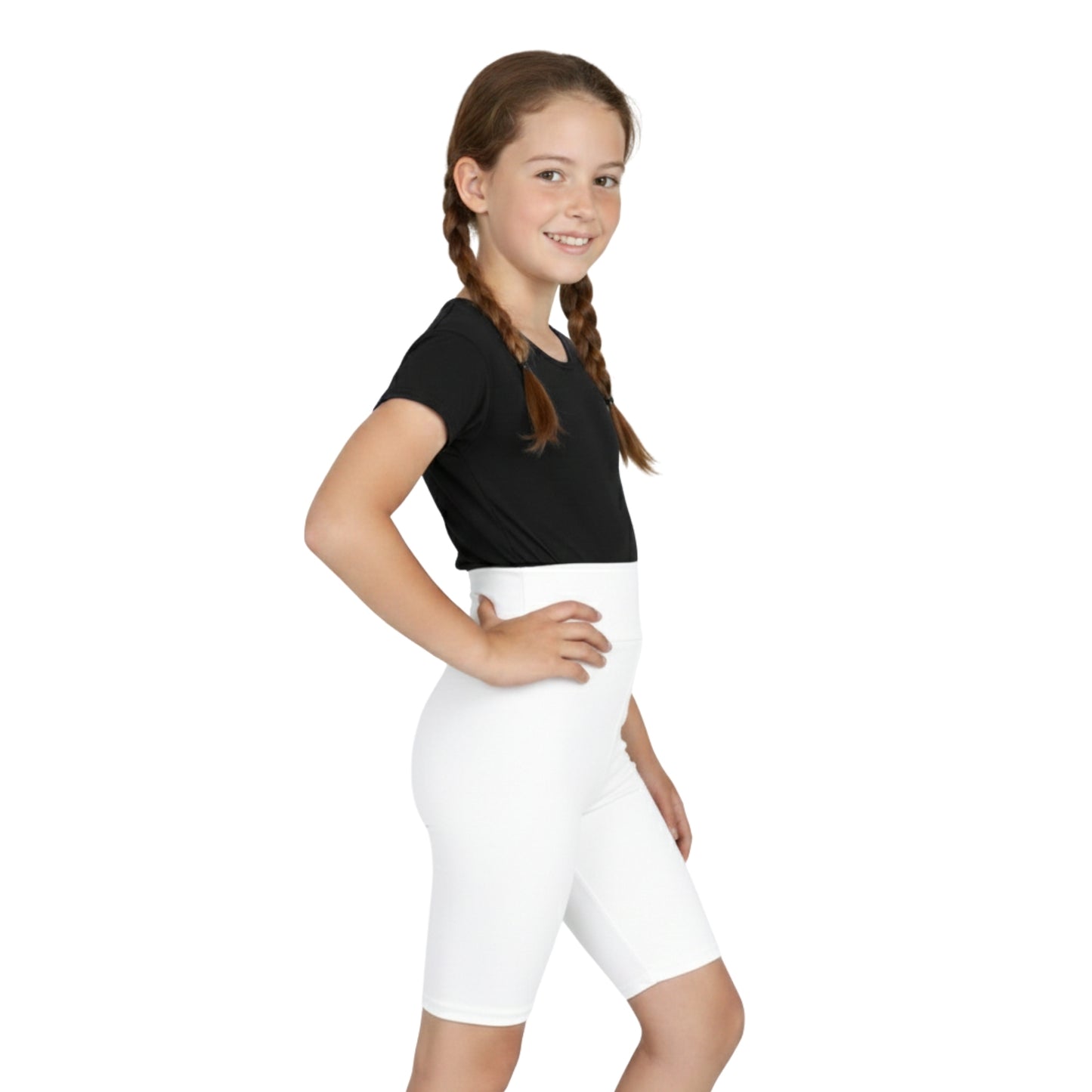 Kids High waist Cycling Shorts