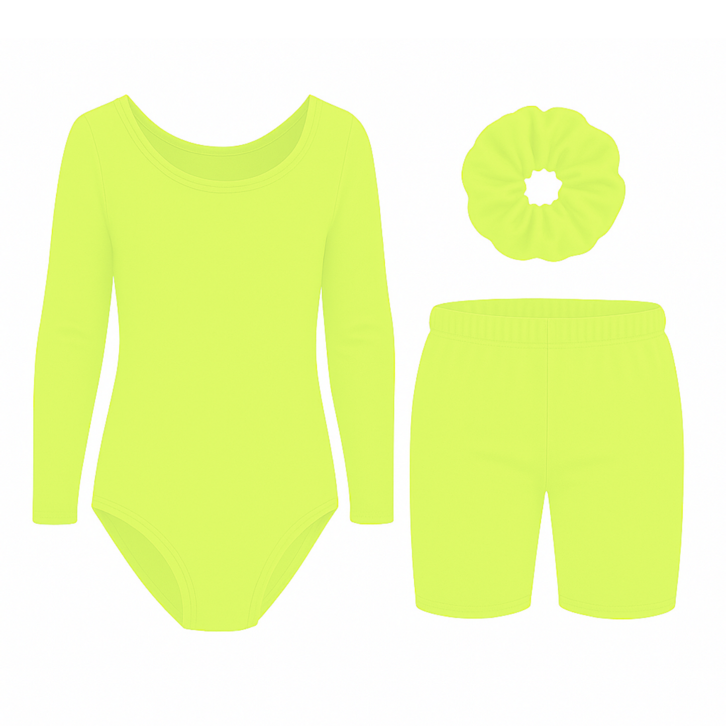 Long Sleeve Bodysuit and shorts Set